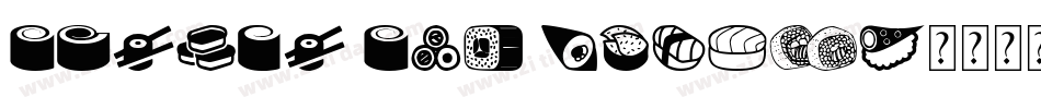 Twelve Ton Sushi字体转换